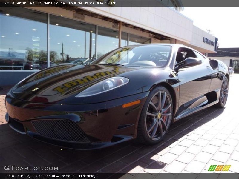 Tour de France Blue / Black 2008 Ferrari F430 Scuderia Coupe