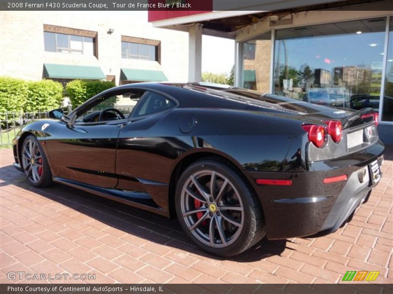 Tour de France Blue / Black 2008 Ferrari F430 Scuderia Coupe