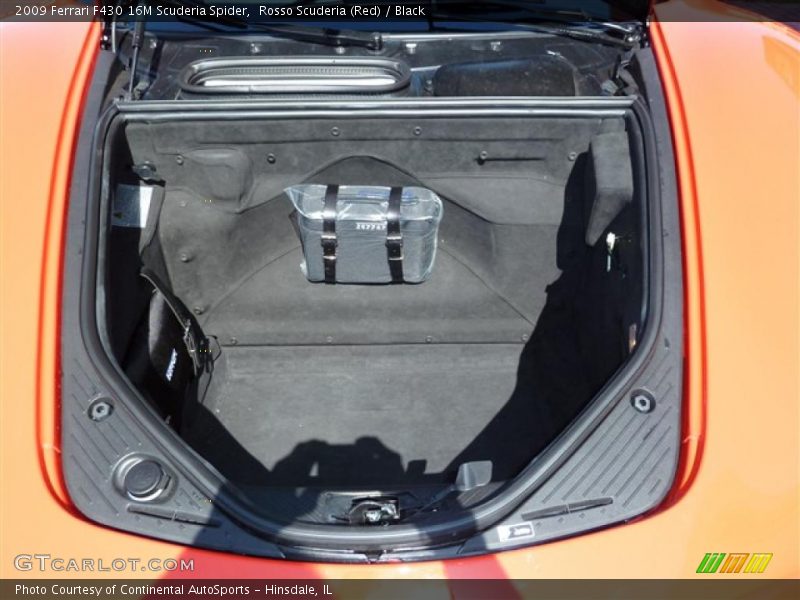 Rosso Scuderia (Red) / Black 2009 Ferrari F430 16M Scuderia Spider