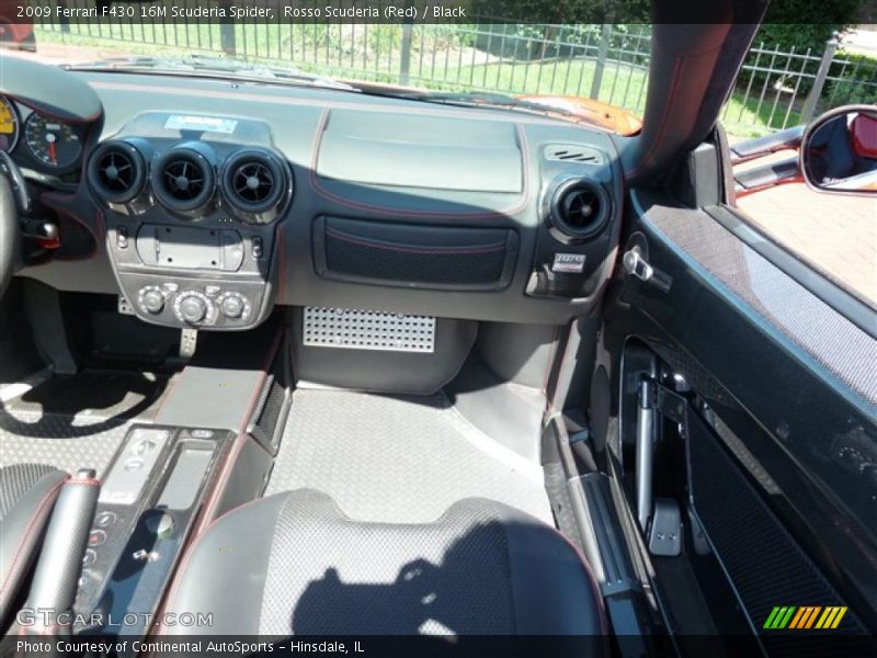Rosso Scuderia (Red) / Black 2009 Ferrari F430 16M Scuderia Spider