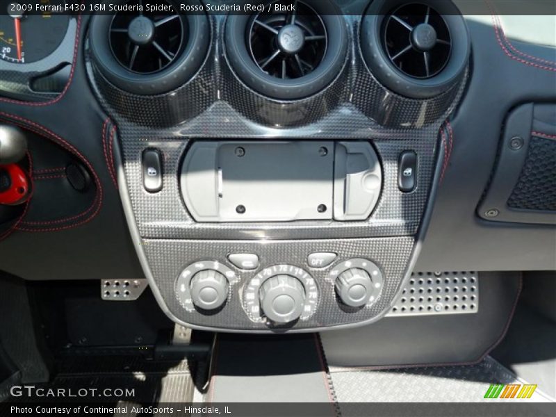 Rosso Scuderia (Red) / Black 2009 Ferrari F430 16M Scuderia Spider
