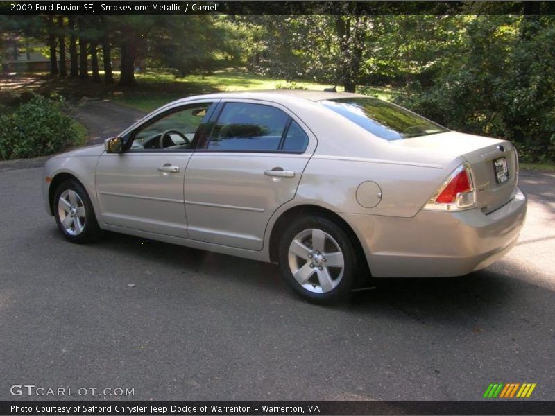 Smokestone Metallic / Camel 2009 Ford Fusion SE