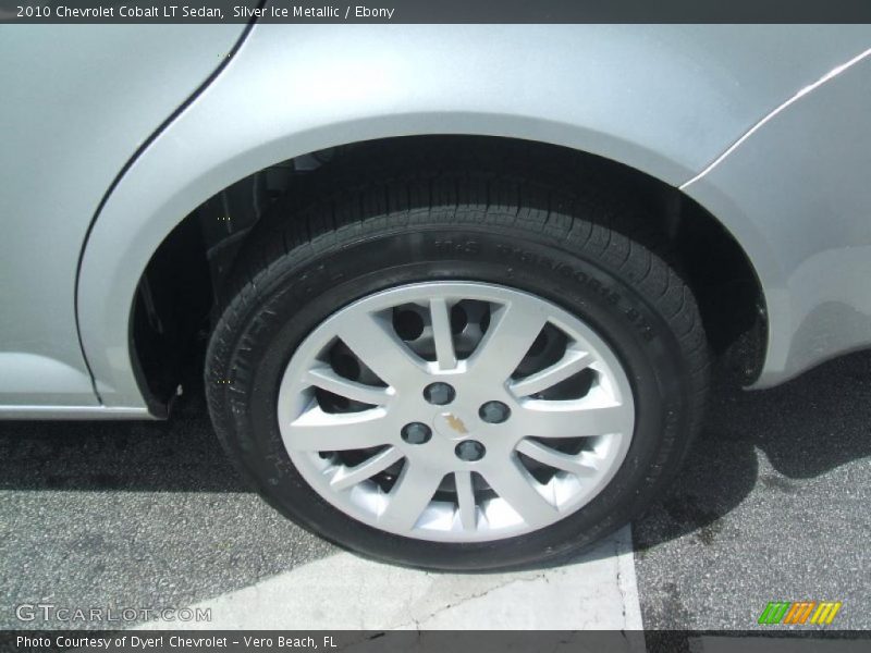 Silver Ice Metallic / Ebony 2010 Chevrolet Cobalt LT Sedan