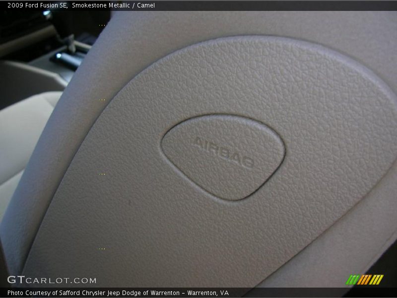 Smokestone Metallic / Camel 2009 Ford Fusion SE