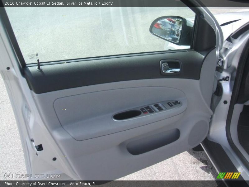 Silver Ice Metallic / Ebony 2010 Chevrolet Cobalt LT Sedan