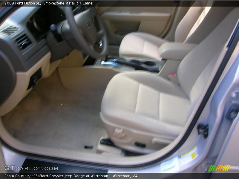 Smokestone Metallic / Camel 2009 Ford Fusion SE