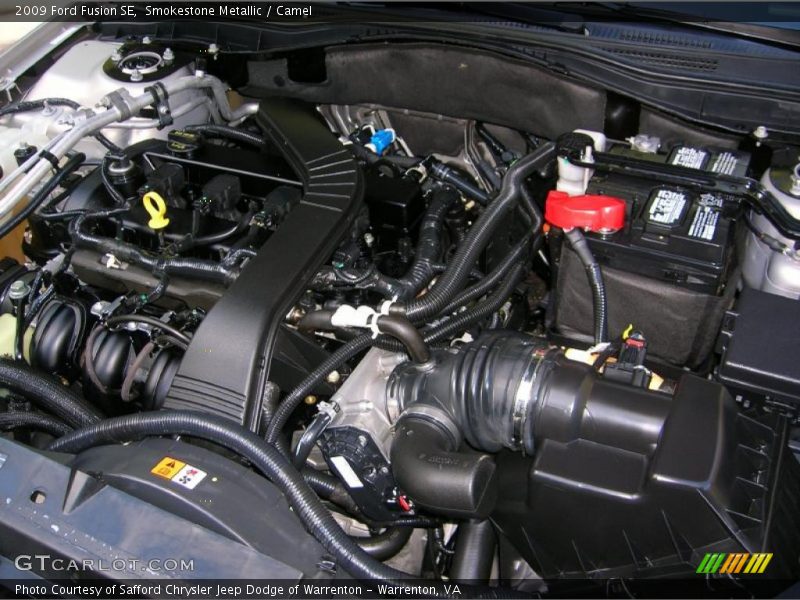 Smokestone Metallic / Camel 2009 Ford Fusion SE
