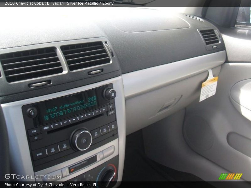 Silver Ice Metallic / Ebony 2010 Chevrolet Cobalt LT Sedan