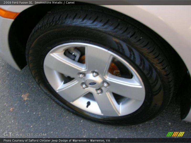 Smokestone Metallic / Camel 2009 Ford Fusion SE