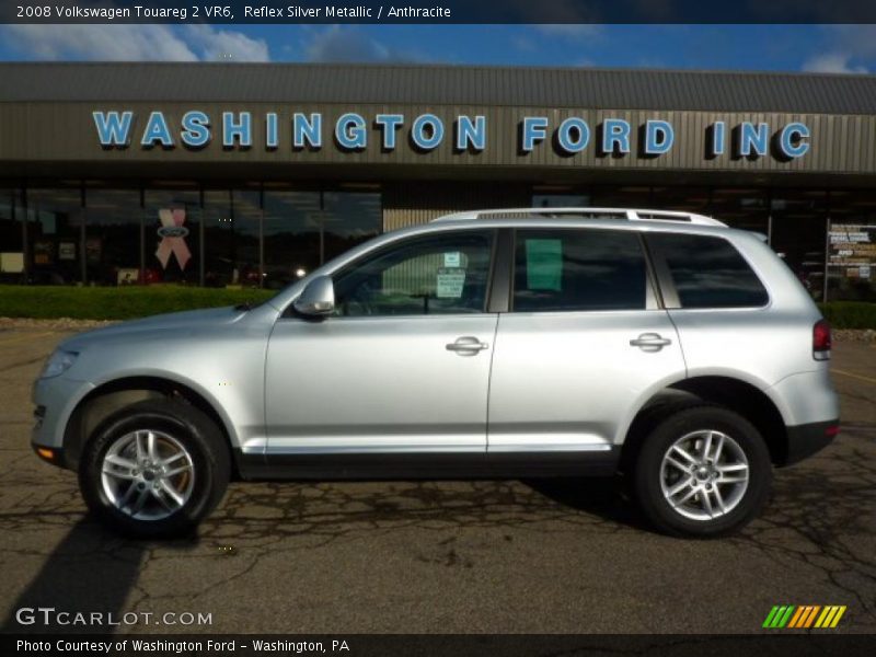 Reflex Silver Metallic / Anthracite 2008 Volkswagen Touareg 2 VR6