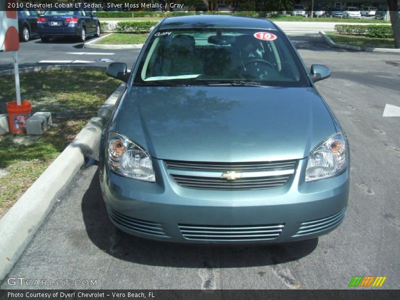 Silver Moss Metallic / Gray 2010 Chevrolet Cobalt LT Sedan