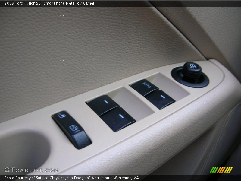 Smokestone Metallic / Camel 2009 Ford Fusion SE