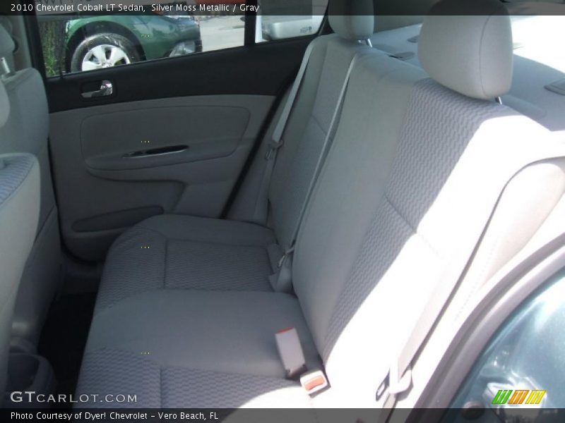 Silver Moss Metallic / Gray 2010 Chevrolet Cobalt LT Sedan