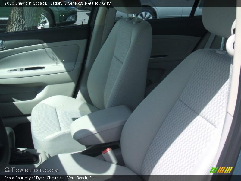 Silver Moss Metallic / Gray 2010 Chevrolet Cobalt LT Sedan