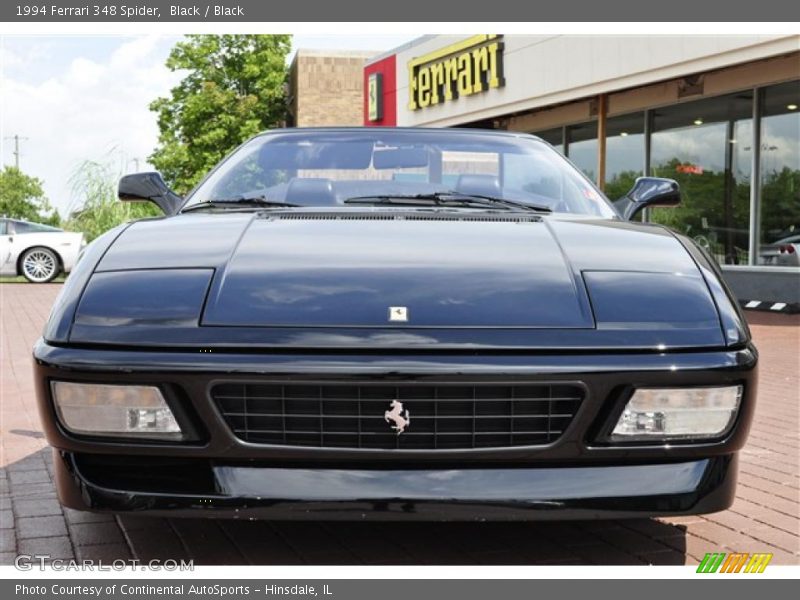 Black / Black 1994 Ferrari 348 Spider