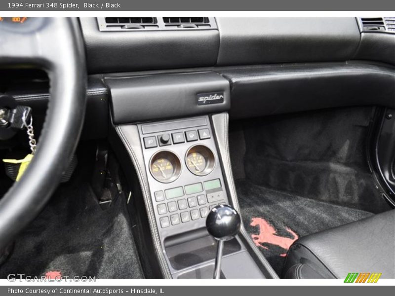 Black / Black 1994 Ferrari 348 Spider