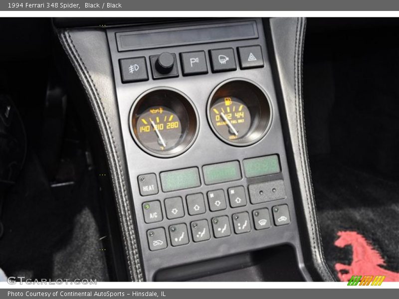 Black / Black 1994 Ferrari 348 Spider