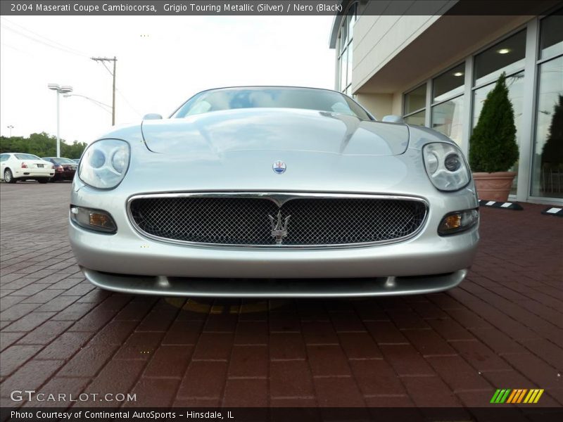 Grigio Touring Metallic (Silver) / Nero (Black) 2004 Maserati Coupe Cambiocorsa