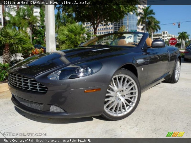 Meteorite Silver / Sahara Tan 2011 Aston Martin DB9 Volante