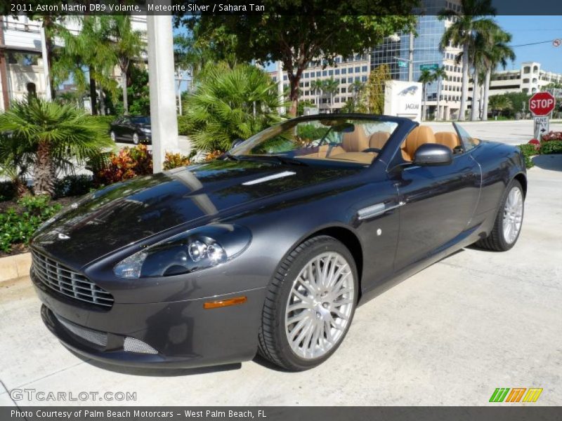 Meteorite Silver / Sahara Tan 2011 Aston Martin DB9 Volante