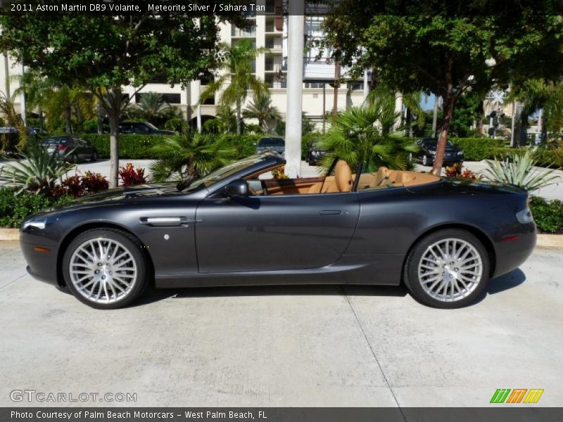 Meteorite Silver / Sahara Tan 2011 Aston Martin DB9 Volante