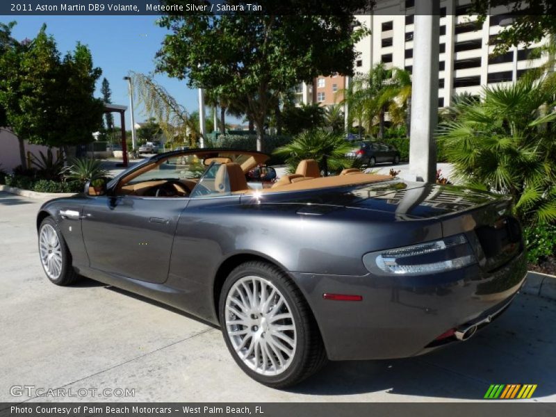 Meteorite Silver / Sahara Tan 2011 Aston Martin DB9 Volante