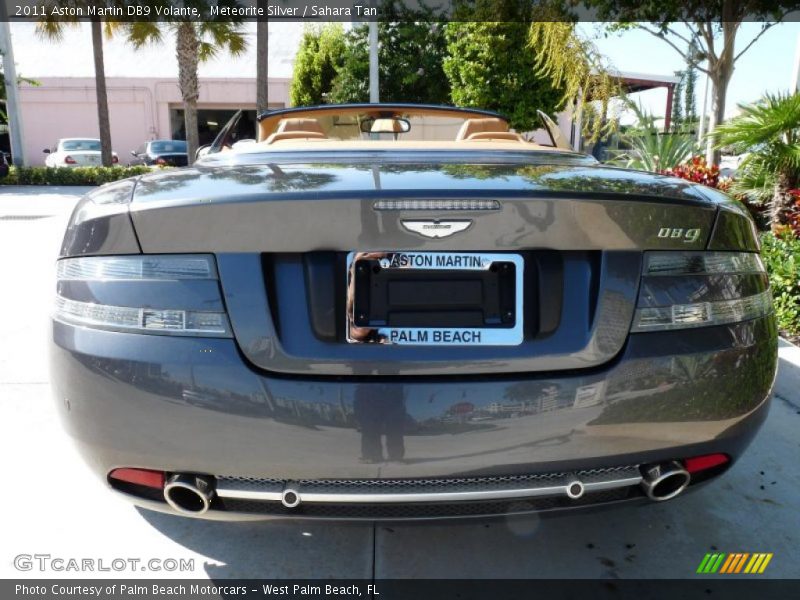 Meteorite Silver / Sahara Tan 2011 Aston Martin DB9 Volante