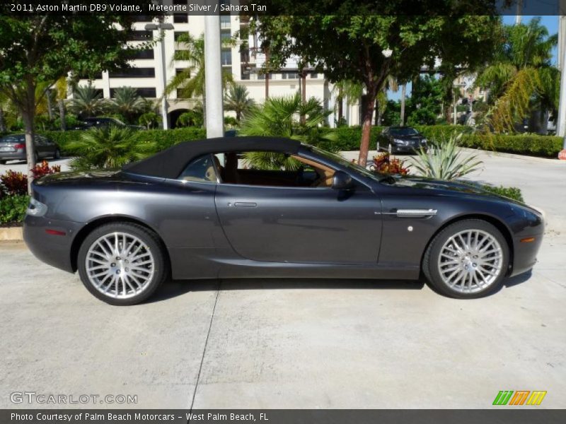Meteorite Silver / Sahara Tan 2011 Aston Martin DB9 Volante