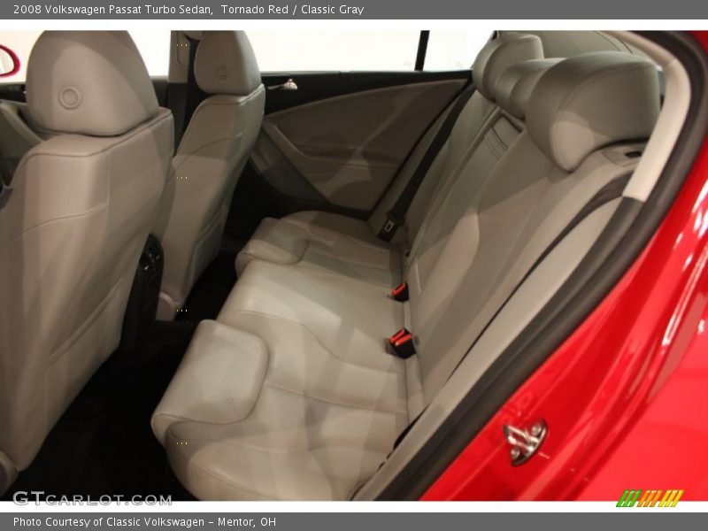 Tornado Red / Classic Gray 2008 Volkswagen Passat Turbo Sedan