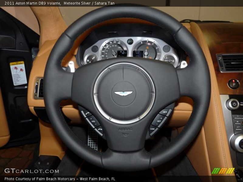 Meteorite Silver / Sahara Tan 2011 Aston Martin DB9 Volante