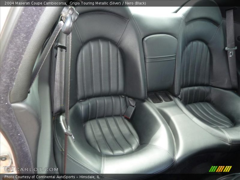 Grigio Touring Metallic (Silver) / Nero (Black) 2004 Maserati Coupe Cambiocorsa