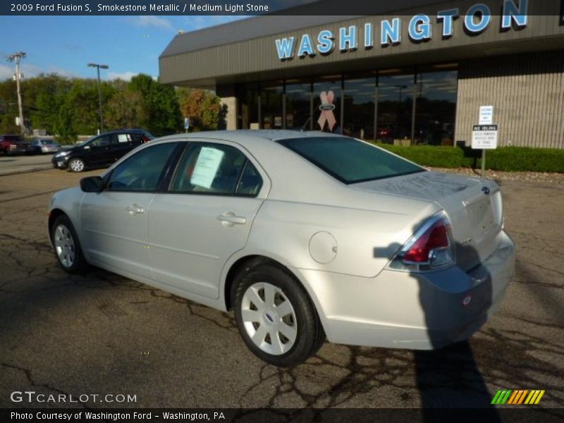 Smokestone Metallic / Medium Light Stone 2009 Ford Fusion S