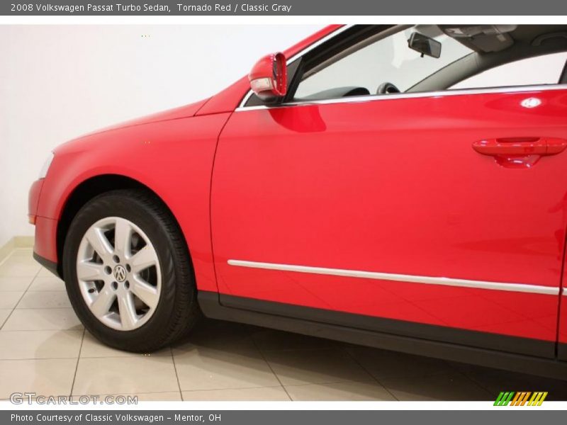 Tornado Red / Classic Gray 2008 Volkswagen Passat Turbo Sedan