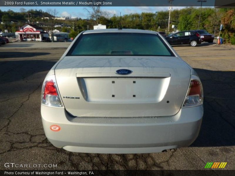 Smokestone Metallic / Medium Light Stone 2009 Ford Fusion S