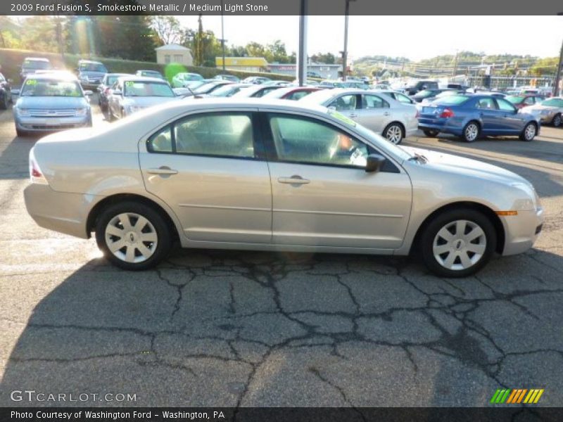 Smokestone Metallic / Medium Light Stone 2009 Ford Fusion S