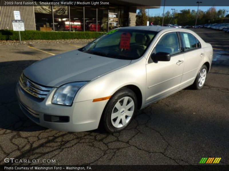 Smokestone Metallic / Medium Light Stone 2009 Ford Fusion S