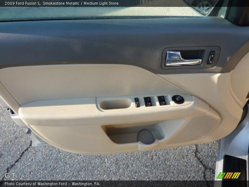 Smokestone Metallic / Medium Light Stone 2009 Ford Fusion S