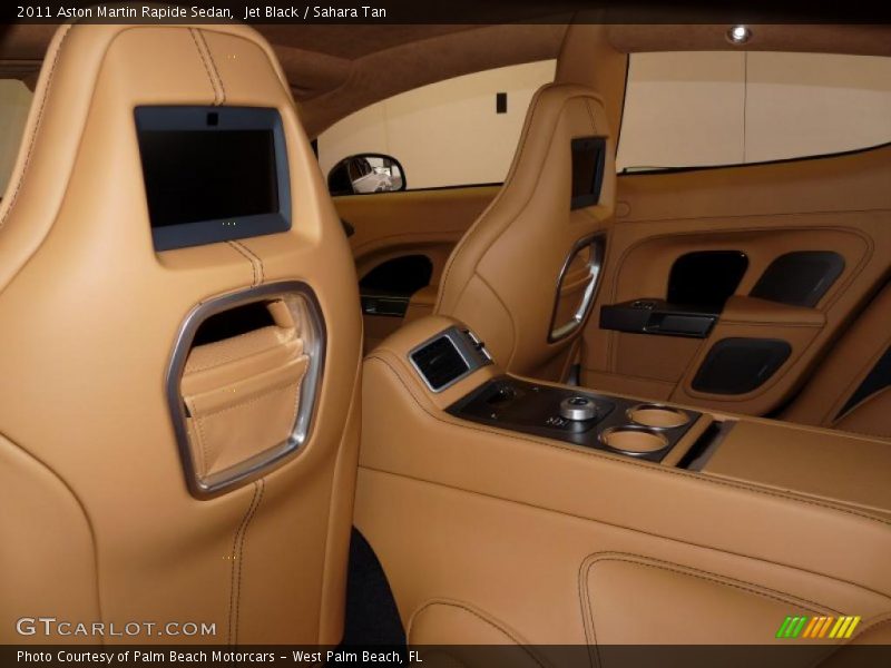 Jet Black / Sahara Tan 2011 Aston Martin Rapide Sedan