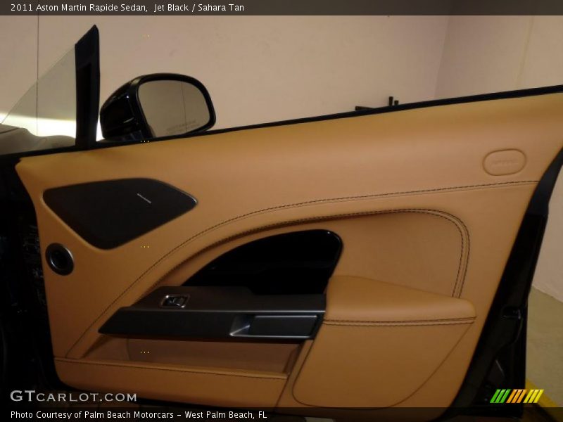 Jet Black / Sahara Tan 2011 Aston Martin Rapide Sedan