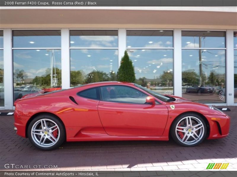 Rosso Corsa (Red) / Black 2008 Ferrari F430 Coupe