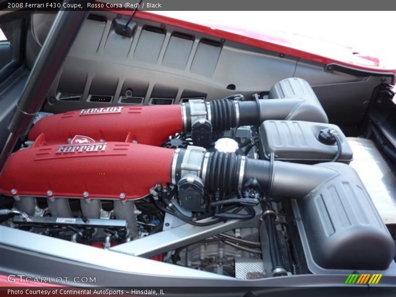 Rosso Corsa (Red) / Black 2008 Ferrari F430 Coupe