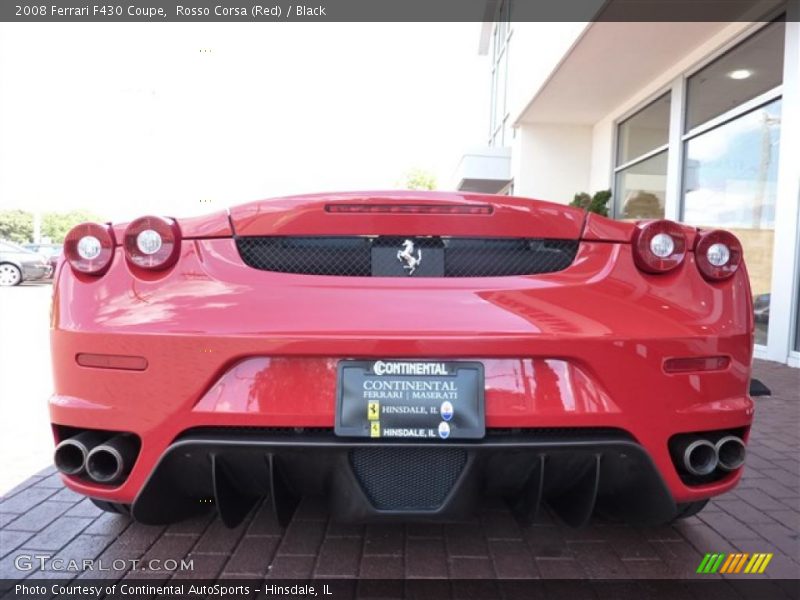 Rosso Corsa (Red) / Black 2008 Ferrari F430 Coupe