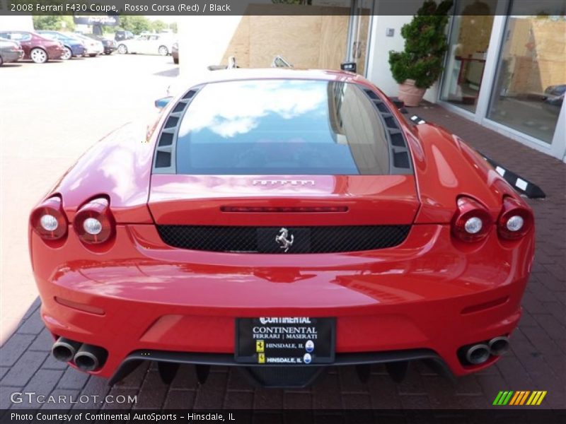 Rosso Corsa (Red) / Black 2008 Ferrari F430 Coupe