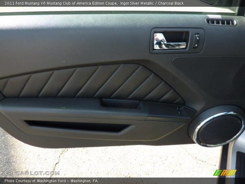 Ingot Silver Metallic / Charcoal Black 2011 Ford Mustang V6 Mustang Club of America Edition Coupe