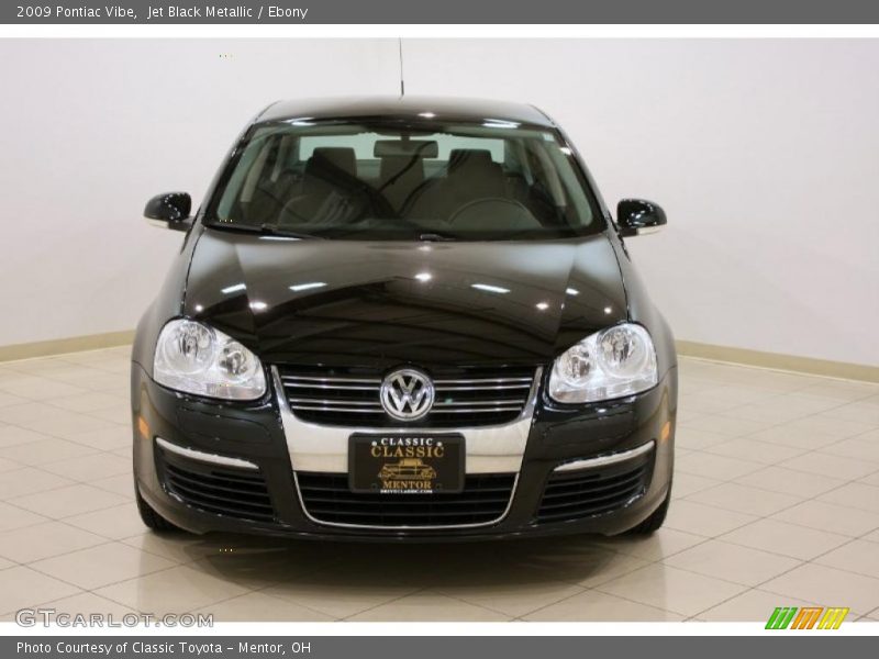 Jet Black Metallic / Ebony 2009 Pontiac Vibe