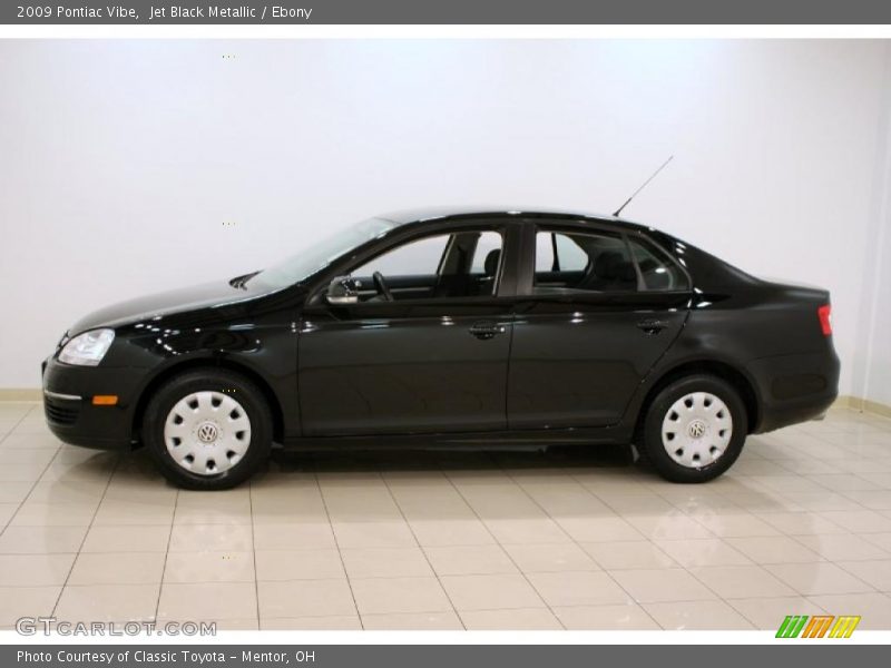 Jet Black Metallic / Ebony 2009 Pontiac Vibe