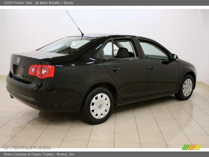 Jet Black Metallic / Ebony 2009 Pontiac Vibe
