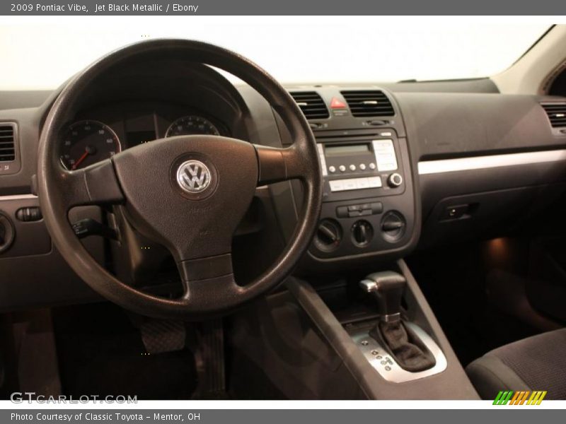 Jet Black Metallic / Ebony 2009 Pontiac Vibe