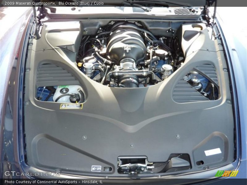Blu Oceano (Blue) / Cuoio 2009 Maserati Quattroporte