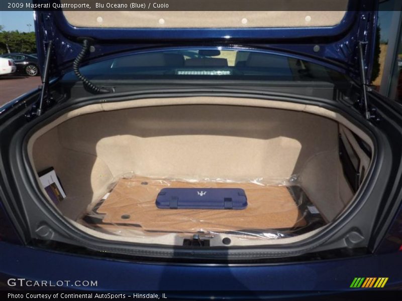 Blu Oceano (Blue) / Cuoio 2009 Maserati Quattroporte